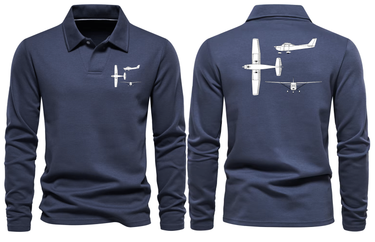CESSNA LONG SLEEVE POLO